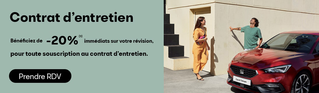 Bannière Audi Contrat d'entretien -20%